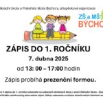 Zápis do 1. ročníku