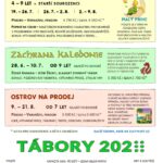 TÁBORY 2026 – nabídka